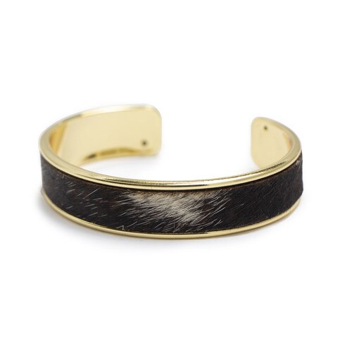 Hair on Hide Cuff